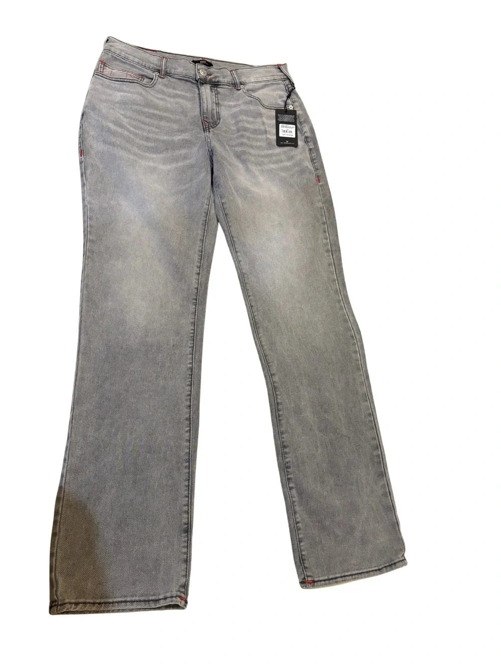 True Religion Ricky Relaxed Straight Jeans Men’s 34x34 Gray Silver Wash NWT